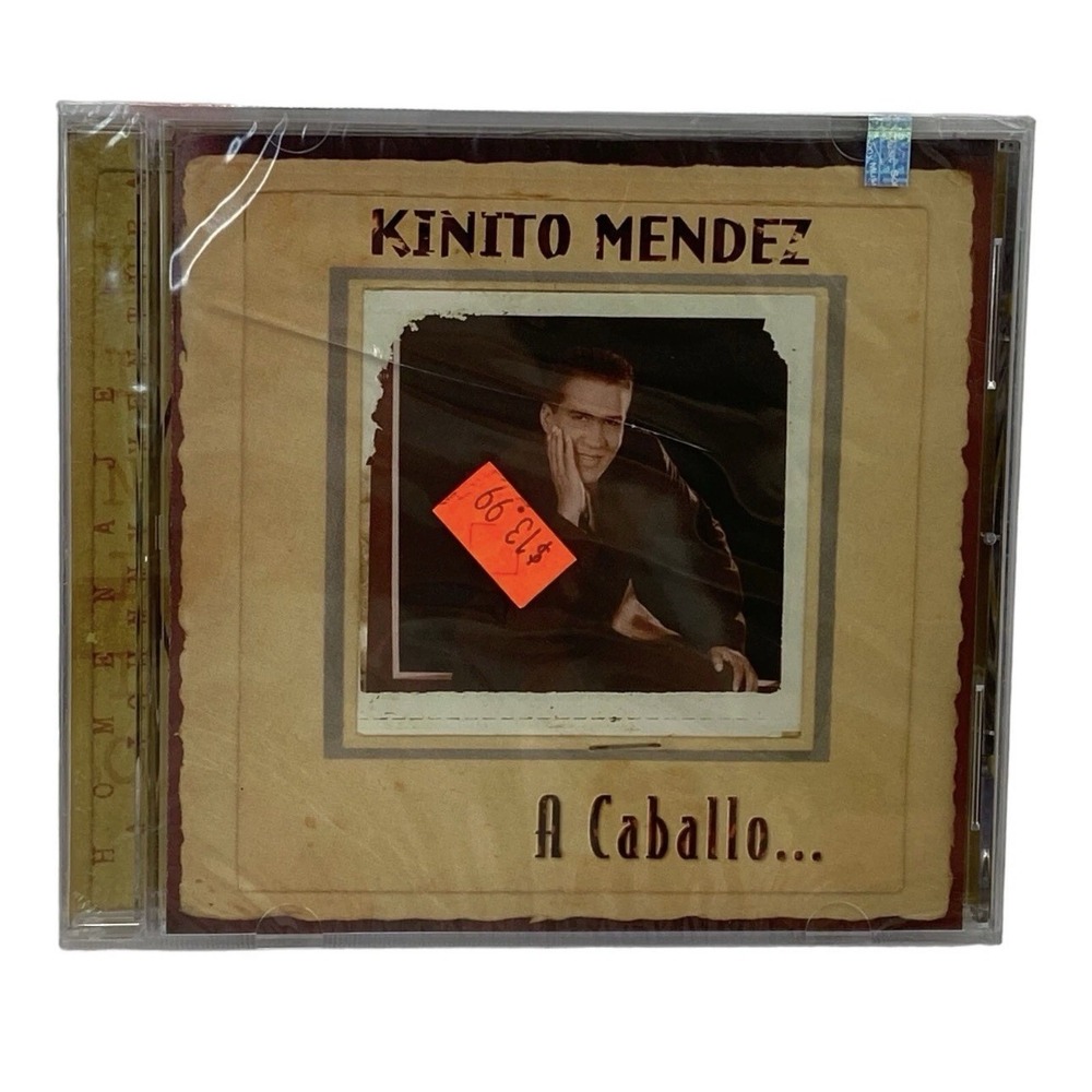 Kinito Mรฉndez: A Caballo (CD 1998 J & N Records) Latin World Music New Sealedโ